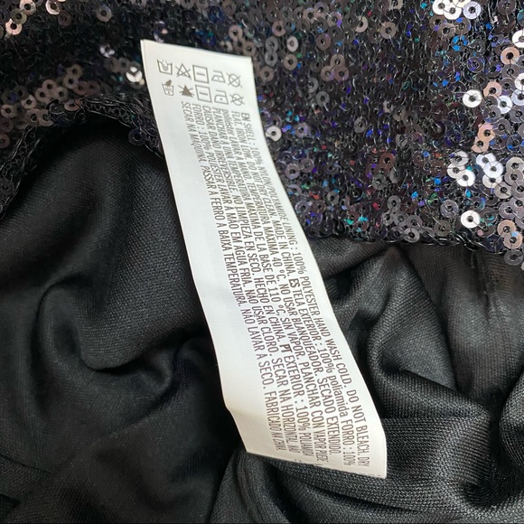 Forever 21 Sequin Bodycon Mini Dress: size small - Picture 5 of 5
